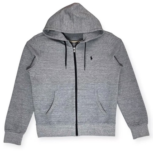 Ralph Lauren Other - Polo Ralph Lauren men's full-zip fleece hoodie in a heather gray